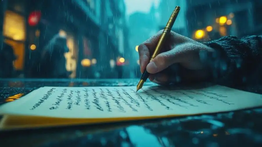 mystery writing