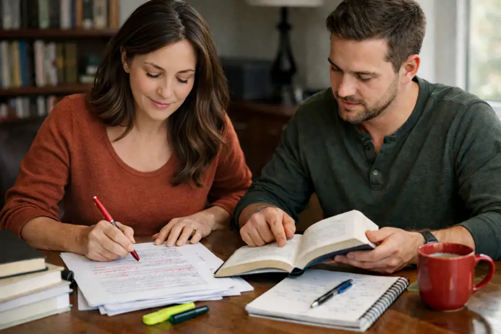 Bible based book writing help