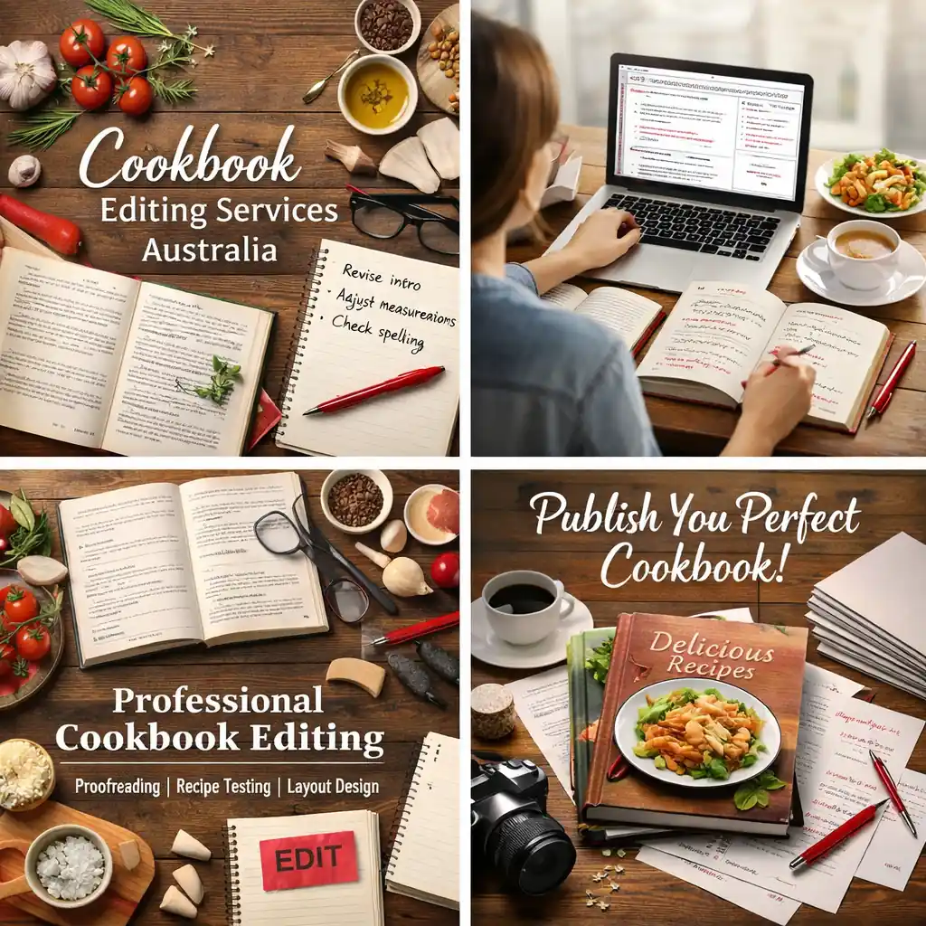 Cookbook Editing Services in Australia